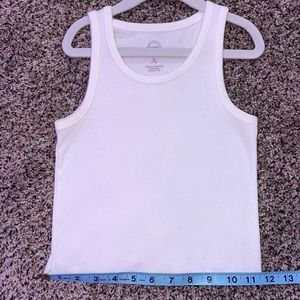 White baby tank🤍